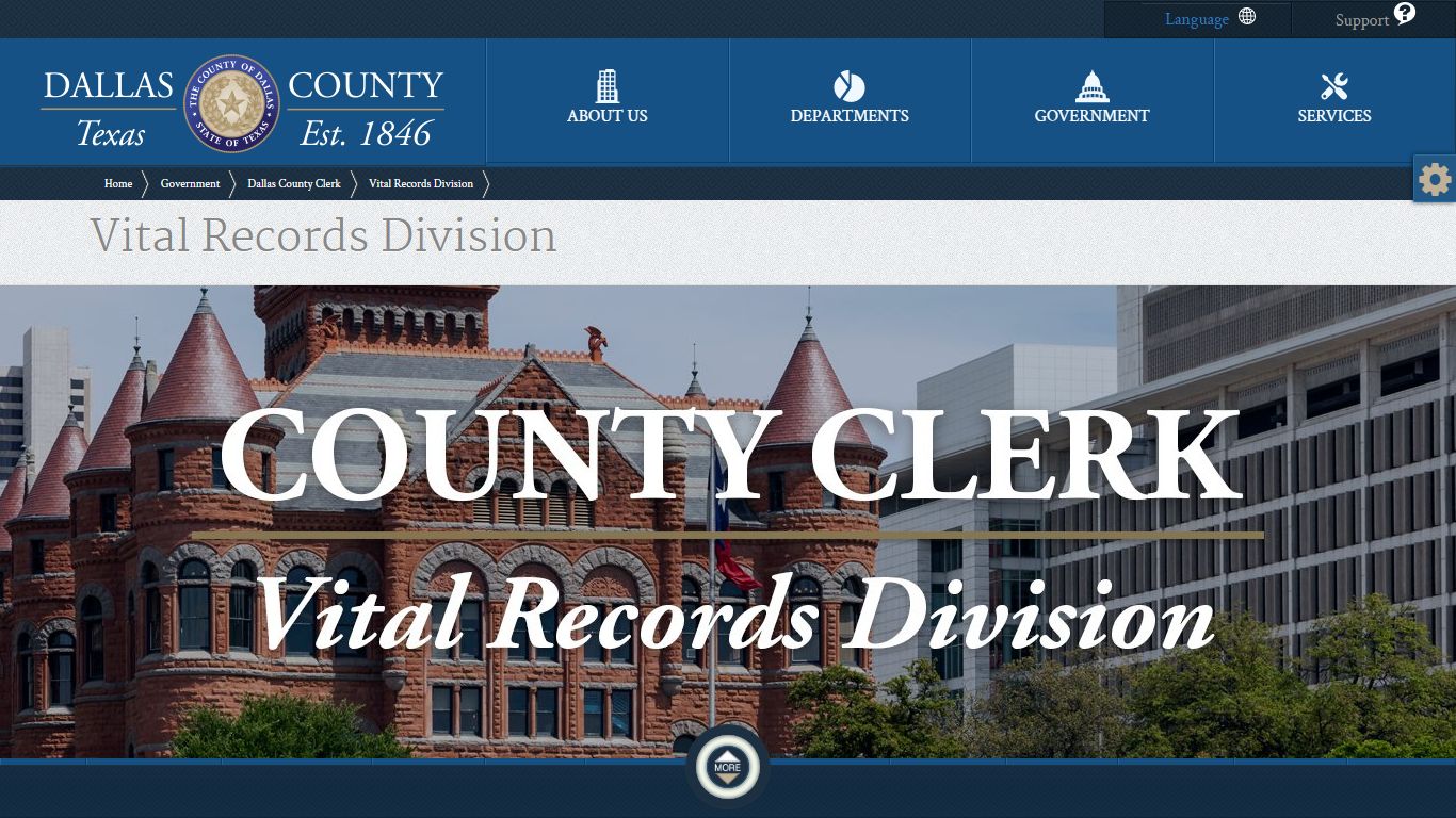 County Clerk | Vital Records Division - Public Record Search